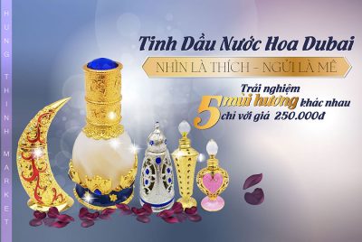 Trải nghiệm tinh dầu nước hoa dubai