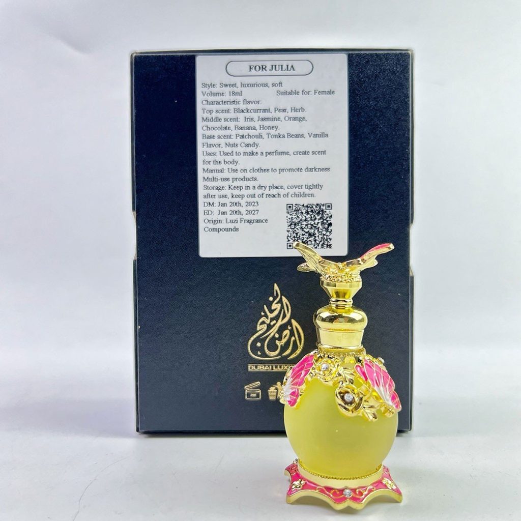 Tinh dầu nước hoa Dubai ngọt ngào tươi trẻ FOR JULIA (Lancome Lvb) 18ml